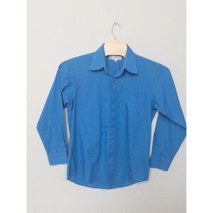 Vintage Carlo Pacini‎ Dress Shirt Single Needle Stitch Men’s Large 16.5/34-35